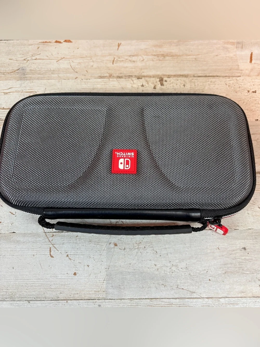 Nintendo Switch System Case - Light Grey System Case Nintendo Branded Zip Up